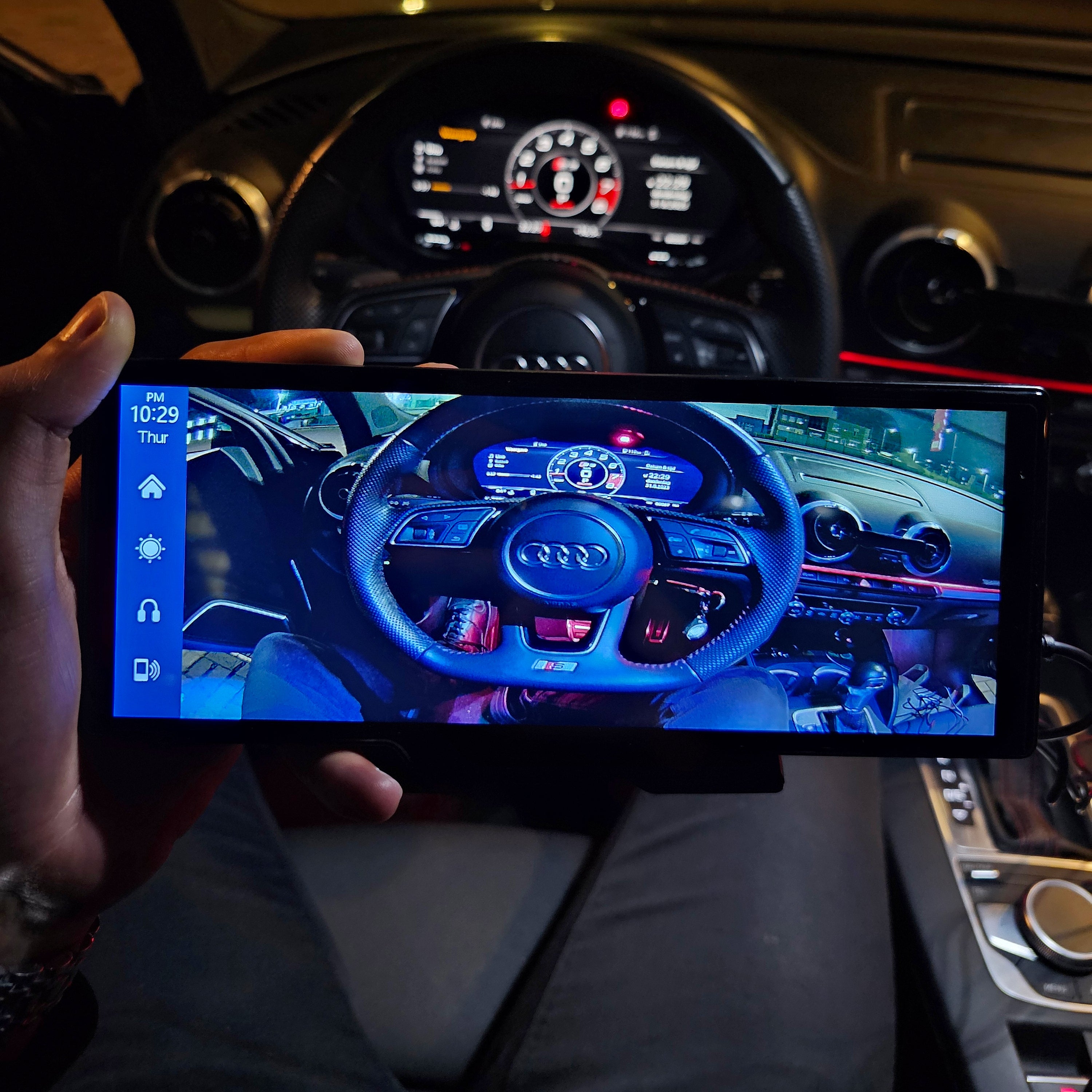 CarPlay + Android-Auto Beeldscherm