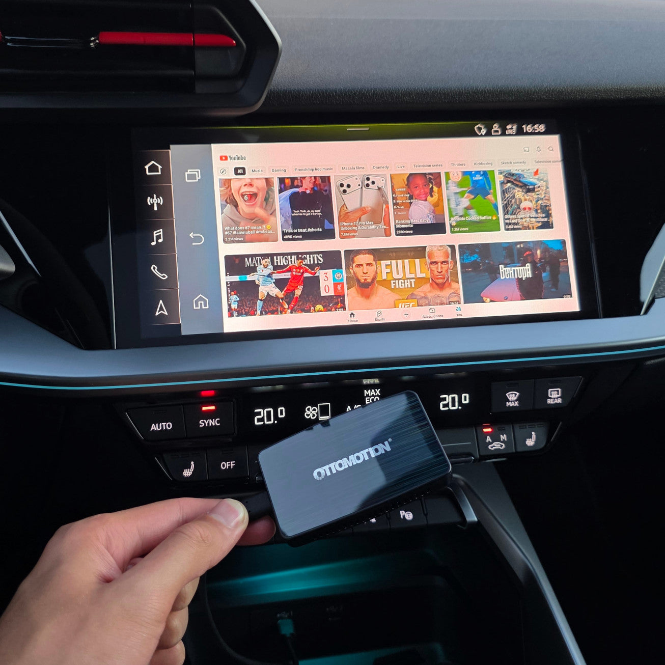 Carplay & Android Auto Box + Youtube, Netflix etc